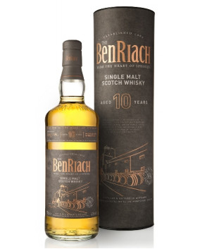 BenRiach 10 YO | Speyside Single Malt | Scotch Whisky | 70 cl, 43%